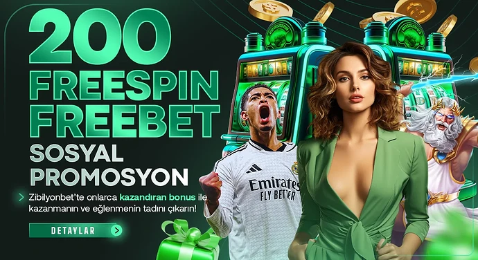 Zibilyonbet 200 Freespin Deneme Bonusu