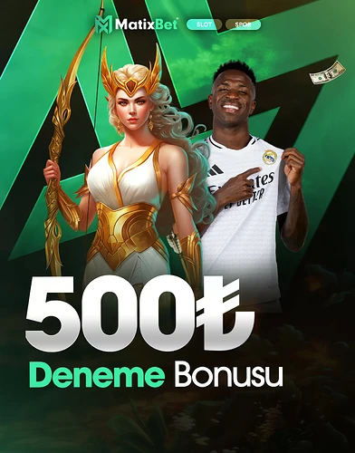 Matixbet 500 Freebet & 500 Freespin Deneme Bonusu